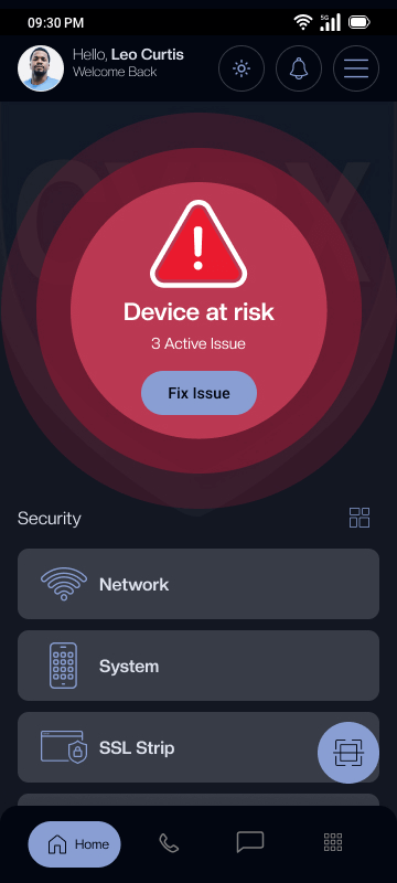CYBX App - Dark Mode List View