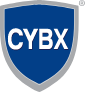 CYBX Logo - Advanced Mobile Security App Brand Identity